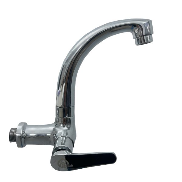 চকমকে পিতলের এক্সপোজার কিচেন ফসেট, আধুনিক ডিজাইন