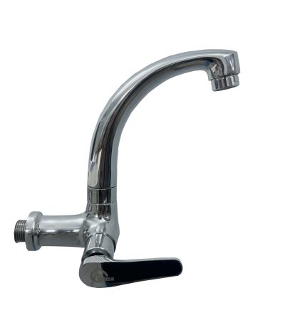 চকমকে পিতলের এক্সপোজার কিচেন ফসেট, আধুনিক ডিজাইন