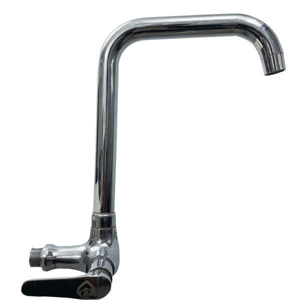 100% Pure Brass Wall Mount Kitchen/Basin Tap – With 12 Year Full Replacement Guarantee!