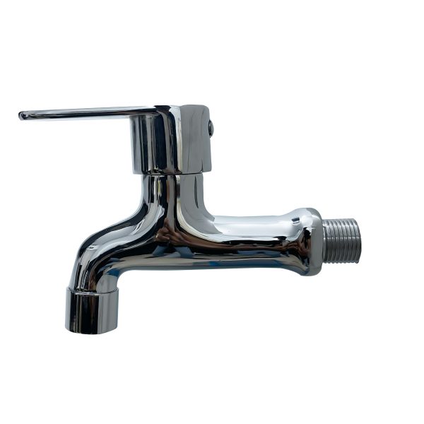 Premium 100% Brass Single Lever Water Tap – 12 Years Warranty
