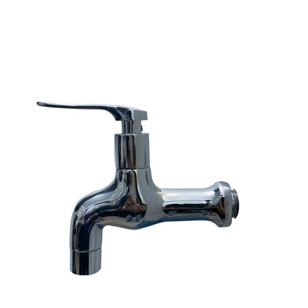 Premium 100% Brass Single Handle Water Tap – Chrome Finish – 12 Years Warranty