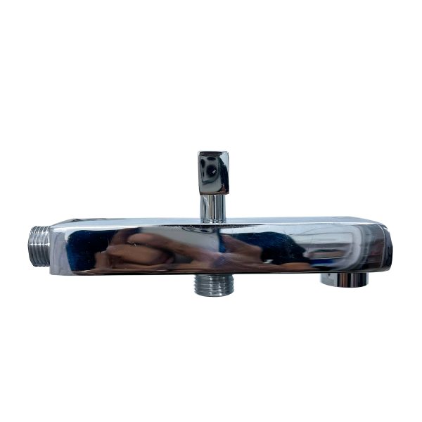 Sanatary Matal 100% Metal Chrome Shower Diverter – Heavy Duty Water Line Mixer Diverter